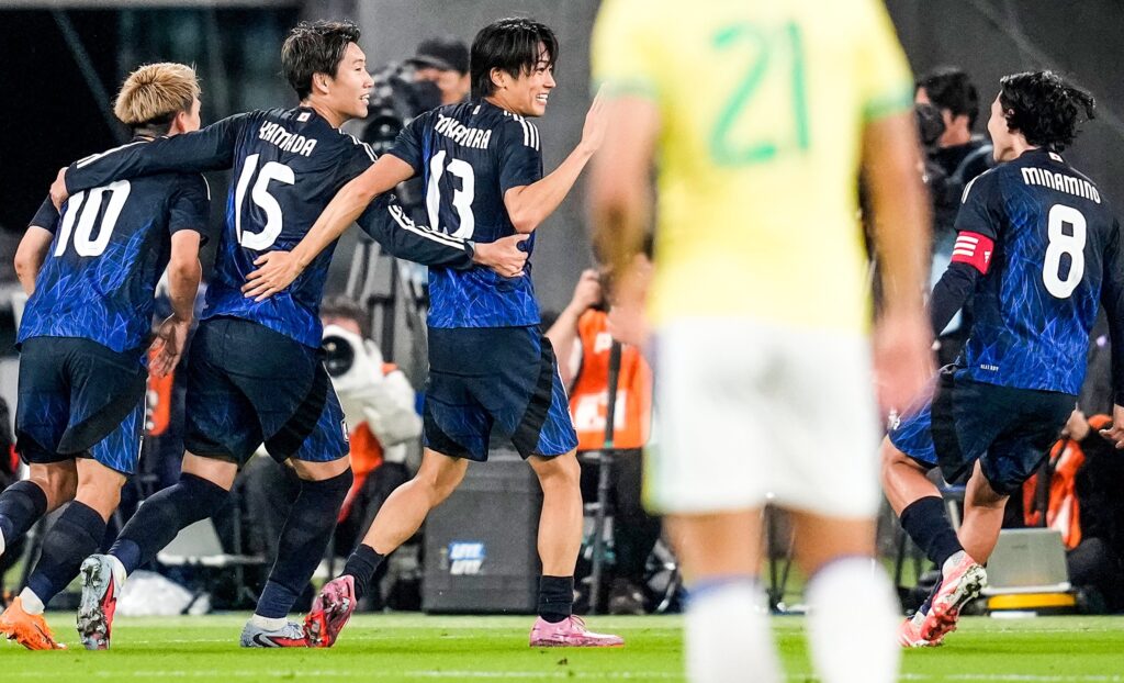 Japón hizo historia: le ganó a Brasil por primera vez